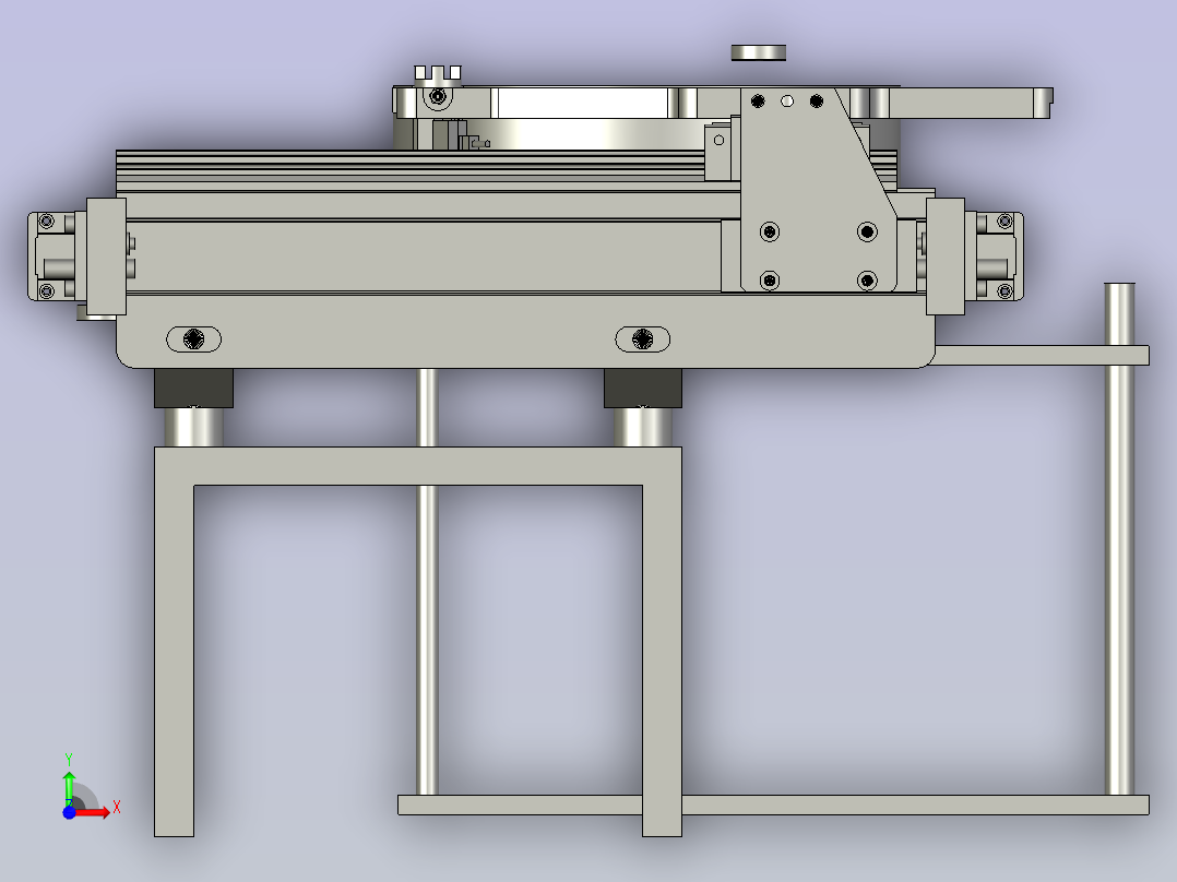 联轴器上料机构前视图
