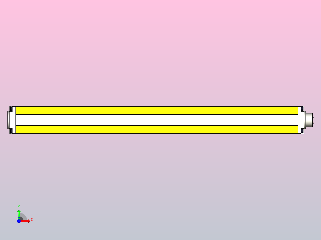 SDS1220 SDS系列20mm间距安全光栅安全光幕光电保护装置前视图