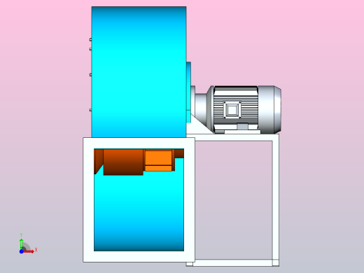 4-72A型离心通风机[3.2A]前视缩略图