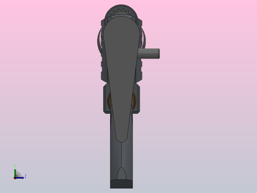 冲锋枪枪PCP枪左视缩略图