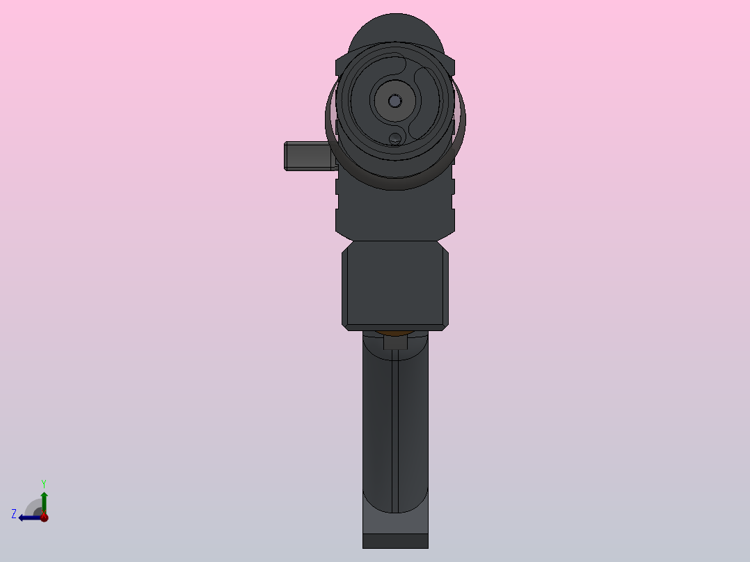 冲锋枪枪PCP枪右视图