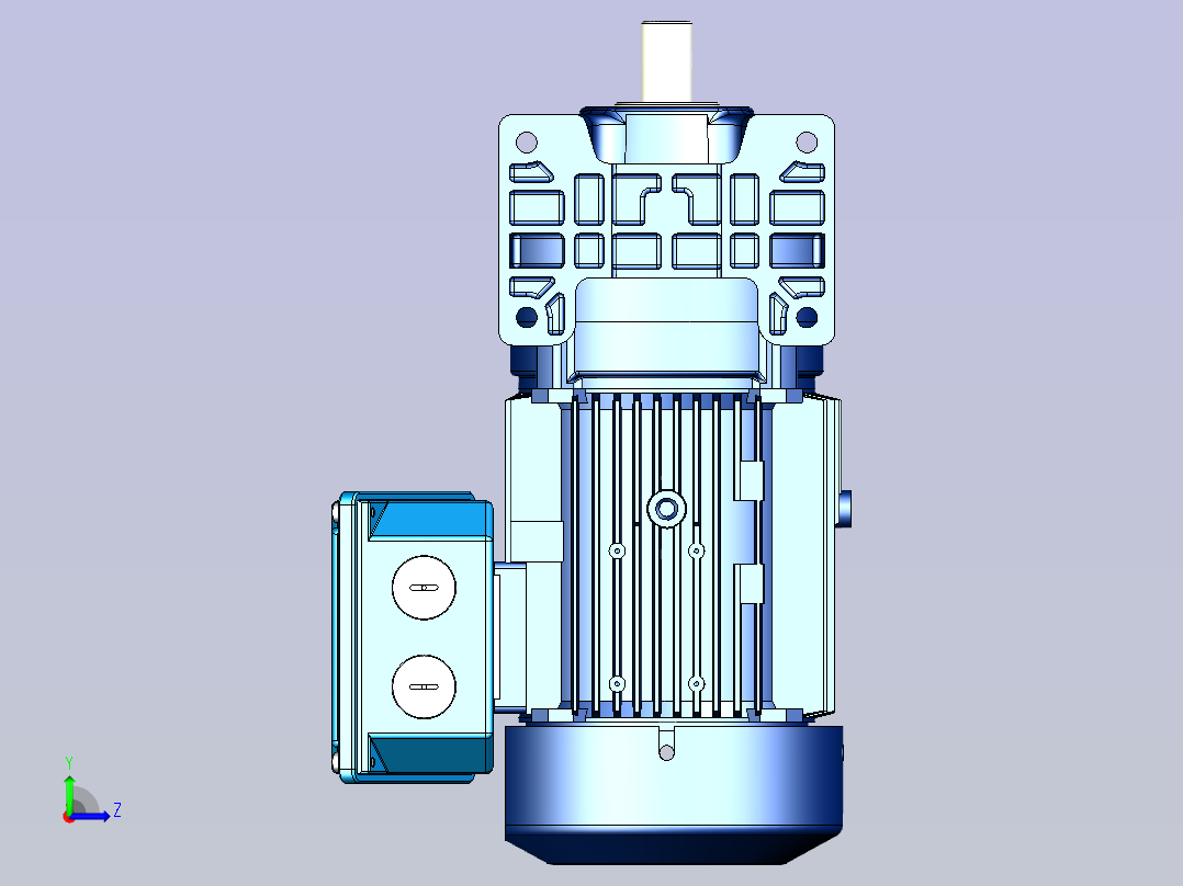 住友(SMT)减速机3D CNHM05-608□-AV,EV左视图