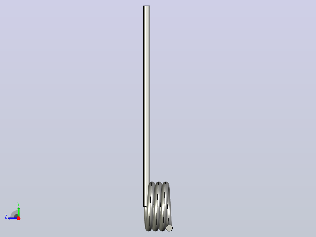扭转弹簧torsion_spring_t012-090-055-x-l右视图