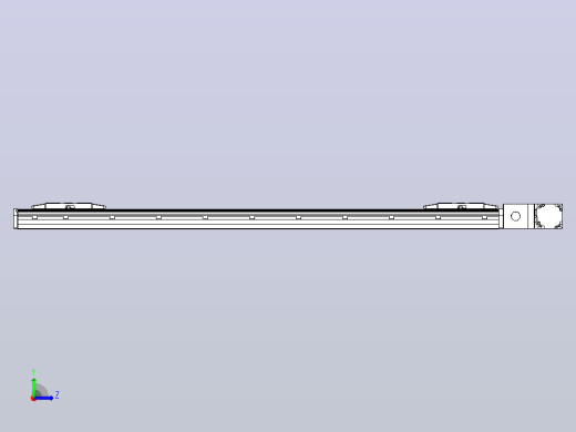 皮带直线轴双滑块型TPA-GCBS-150-P80-L500-QR-M75-N3左视缩略图