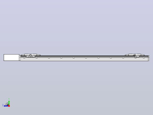 皮带直线轴双滑块型TPA-GCBS-150-P80-L500-QR-M75-N3右视缩略图