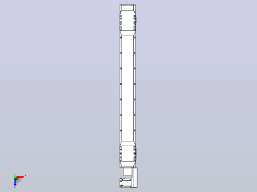 皮带直线轴双滑块型TPA-GCBS-150-P80-L500-QR-M75-N3俯视缩略图