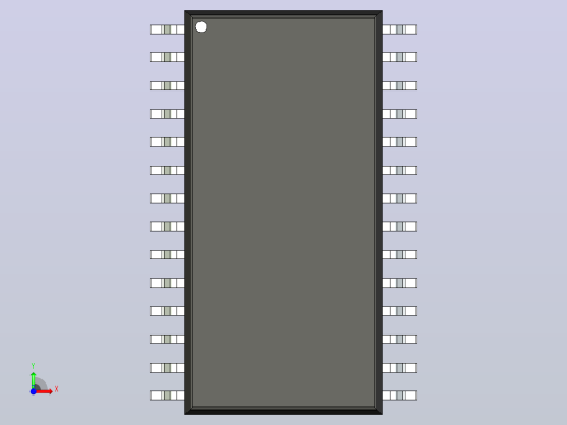 106x SOIC 封装（小外形集成电路）SOIC127P1194X253-28N前视缩略图