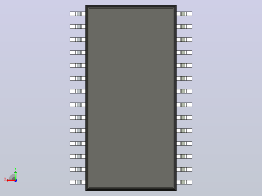 106x SOIC 封装（小外形集成电路）SOIC127P1194X253-28N后视缩略图