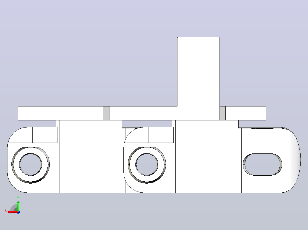 YMTL83X20A-AZ2-C1 83宽A型楔链后视图