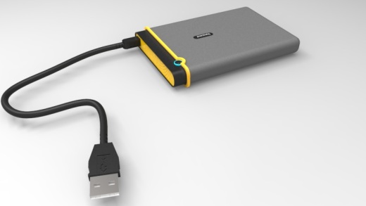 创见500 GB USB 2.0硬盘缩略图