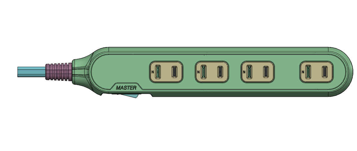 公牛插座模型2