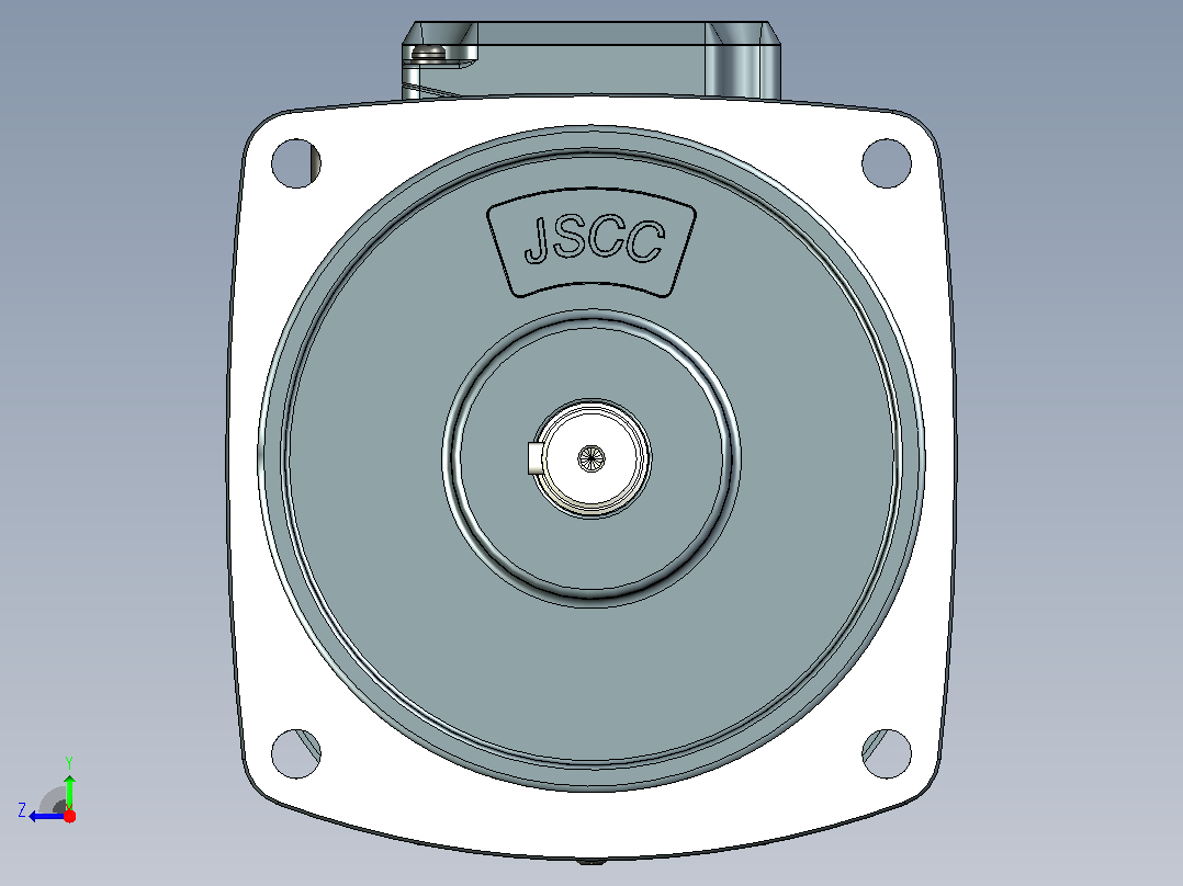 精研立式标准电机 s250v01-L右视图