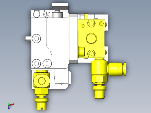 3位装载机构(不同行程)俯视缩略图