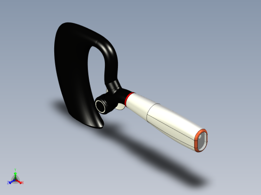 耳挂摄像机正等轴测缩略图