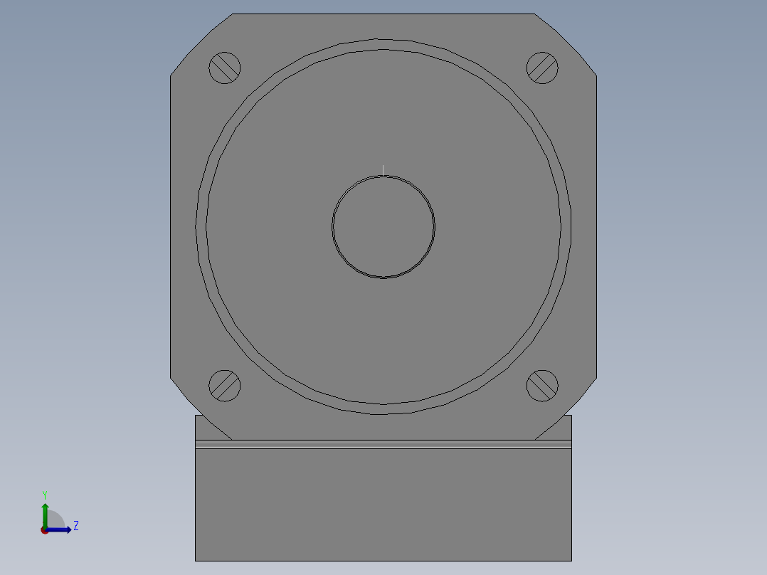 三菱电机左视图