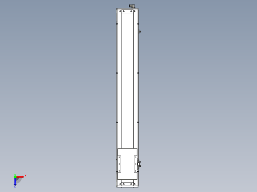 Toyo东佑达直线模组-ECH14-800-BM-200W+煞車俯视缩略图