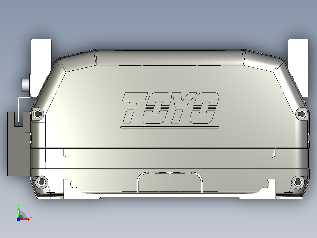 Toyo东佑达直线模组-ETH17-1600-M-組合前视图