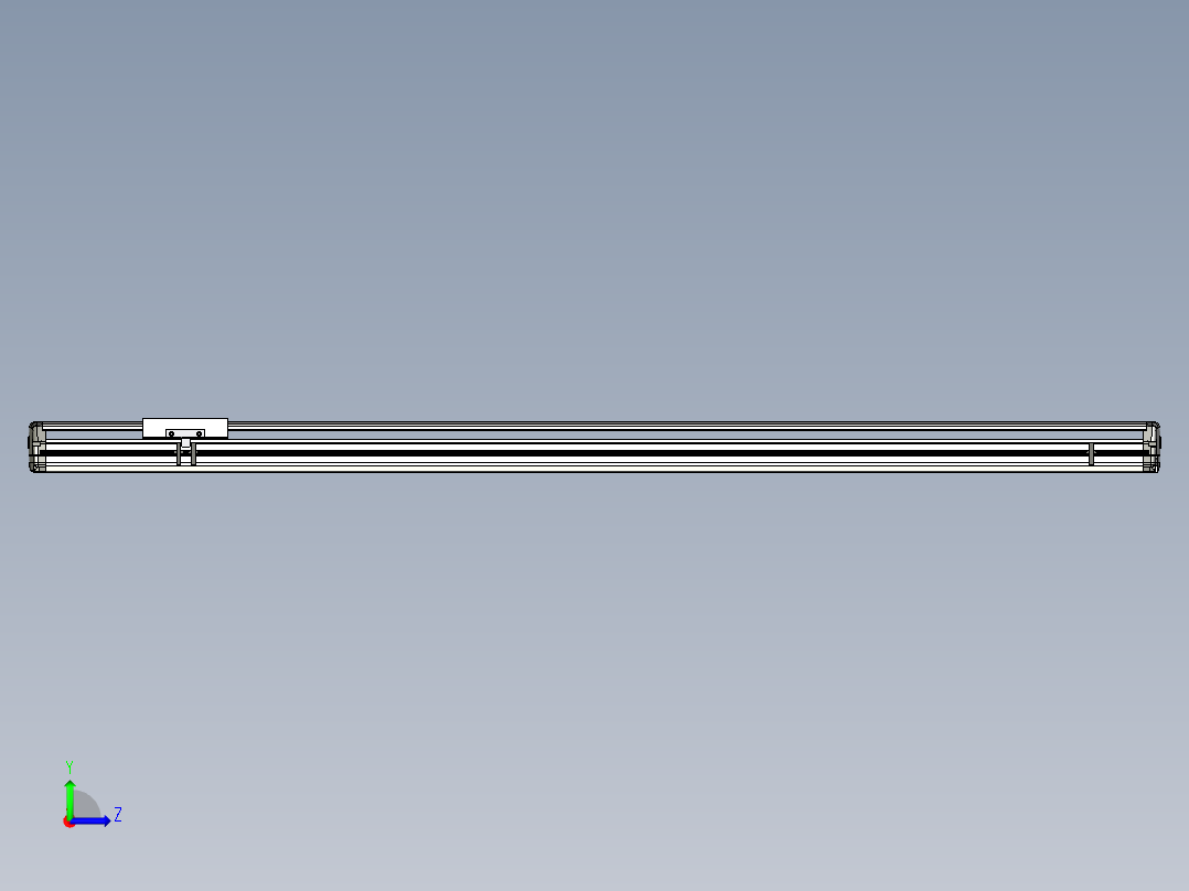 Toyo东佑达直线模组-ETH17-1600-M-組合左视图