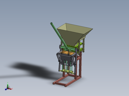 186混凝土砌块机
