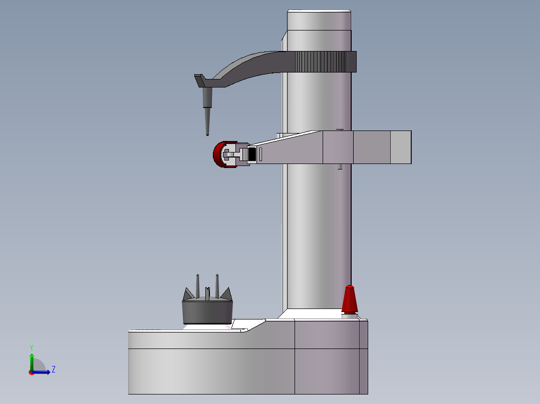 苹果去皮机三维+二维+说明书937446左视图