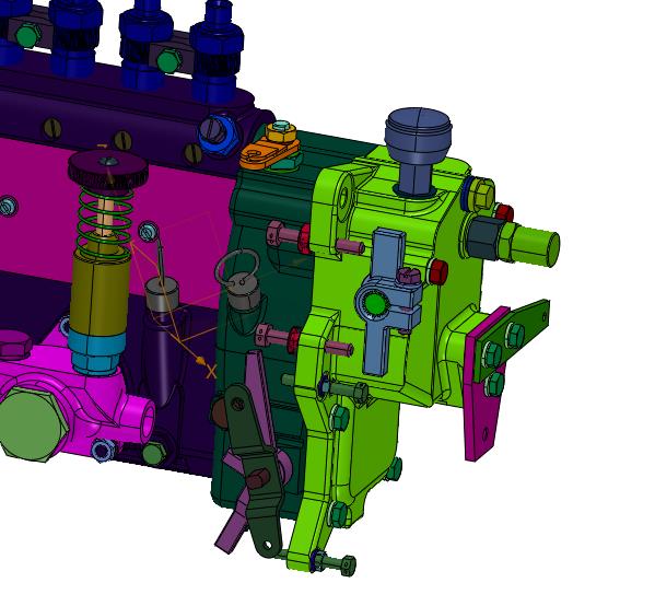 推车工程机械供给燃油泵