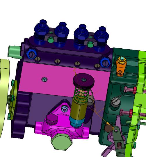 推车工程机械供给燃油泵