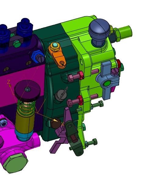 推车工程机械供给燃油泵