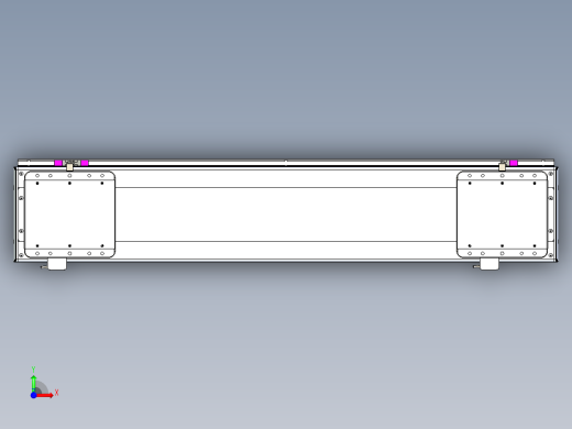 威洛博LC系列3d模型模组2LC22H2Y-S750前视缩略图