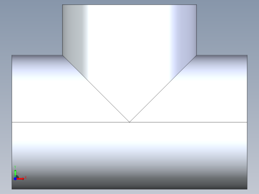 聚氯乙烯配件01-Sch80_Tee_SxSxS_801-040_4in前视缩略图