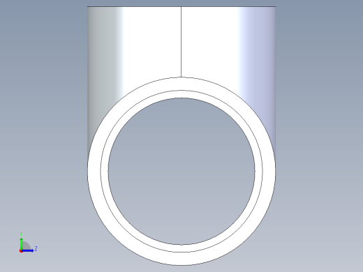 聚氯乙烯配件01-Sch80_Tee_SxSxS_801-040_4in左视缩略图
