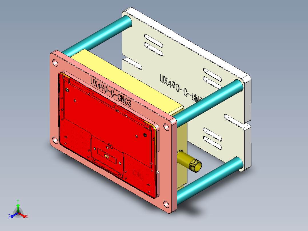UX490-C-CNC3-1119正等轴测图