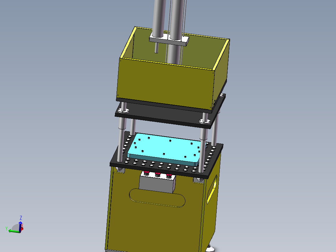 四导柱智能压力机sw21可编辑