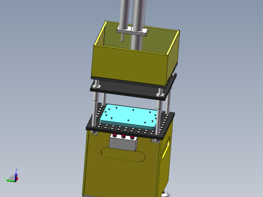四导柱智能压力机sw21可编辑
