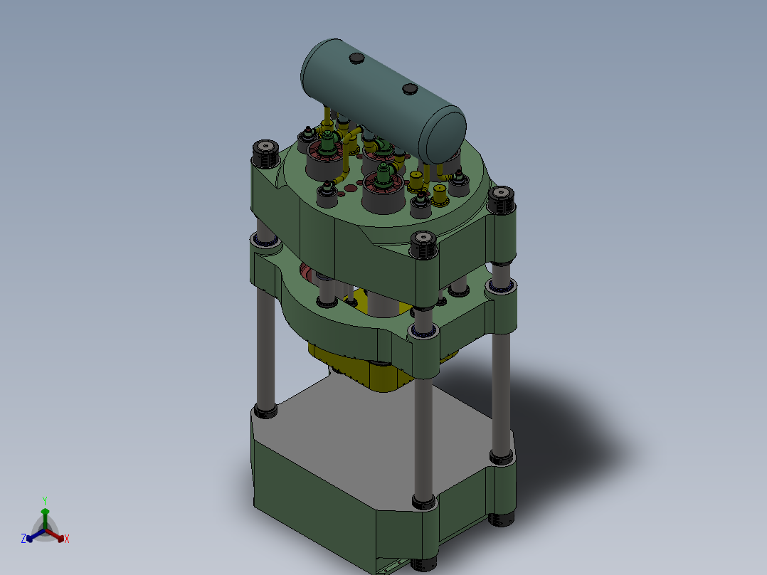 四柱液压机2万吨sw16可编辑