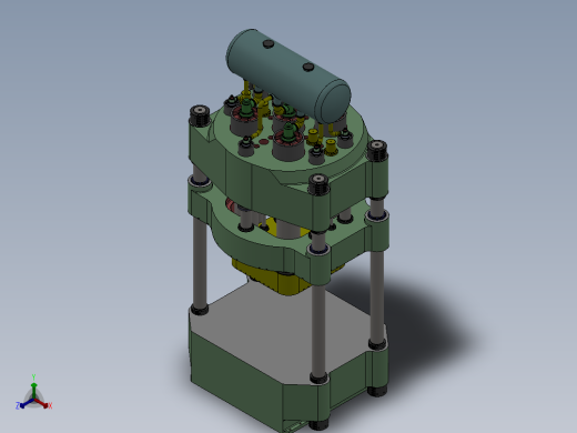 四柱液压机2万吨sw16可编辑