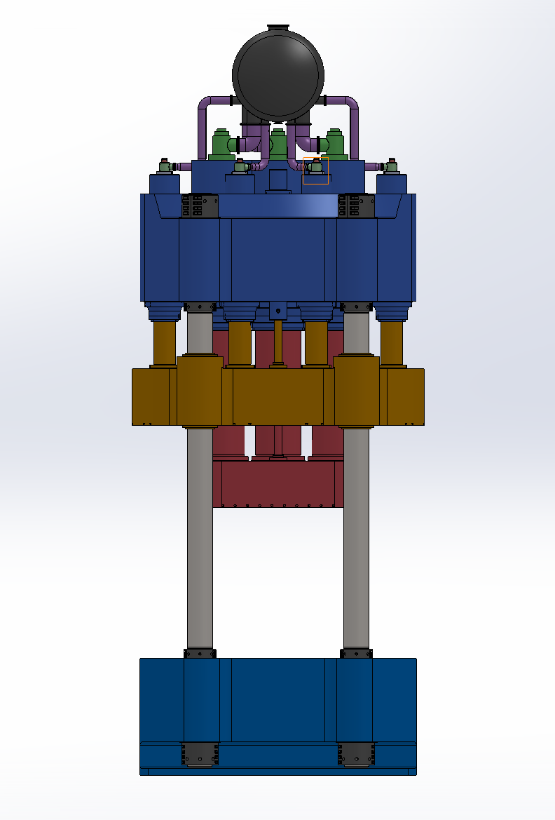 四柱液压机2万吨sw16可编辑