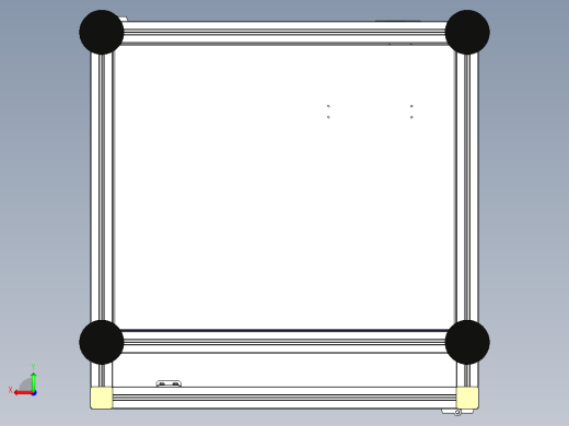 汽车保险丝固定件检测step后视缩略图