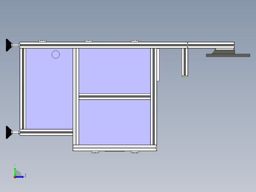 汽车保险丝固定件检测step左视缩略图
