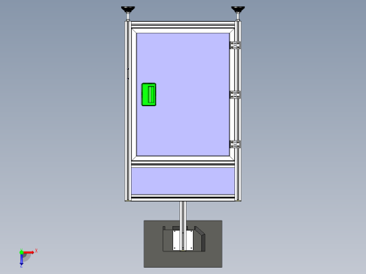 汽车保险丝固定件检测step俯视缩略图