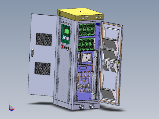 120KW新能源汽车充电柜sw22可编辑