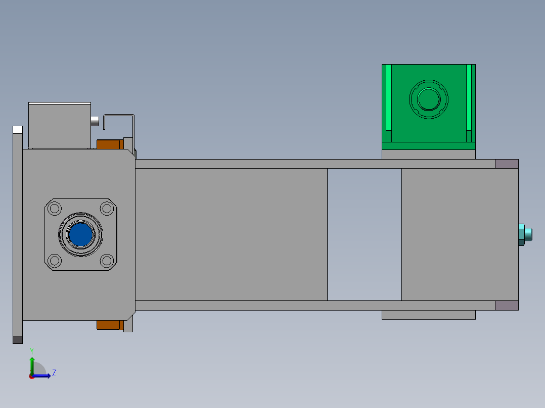 40自动对中机构1463920左视图