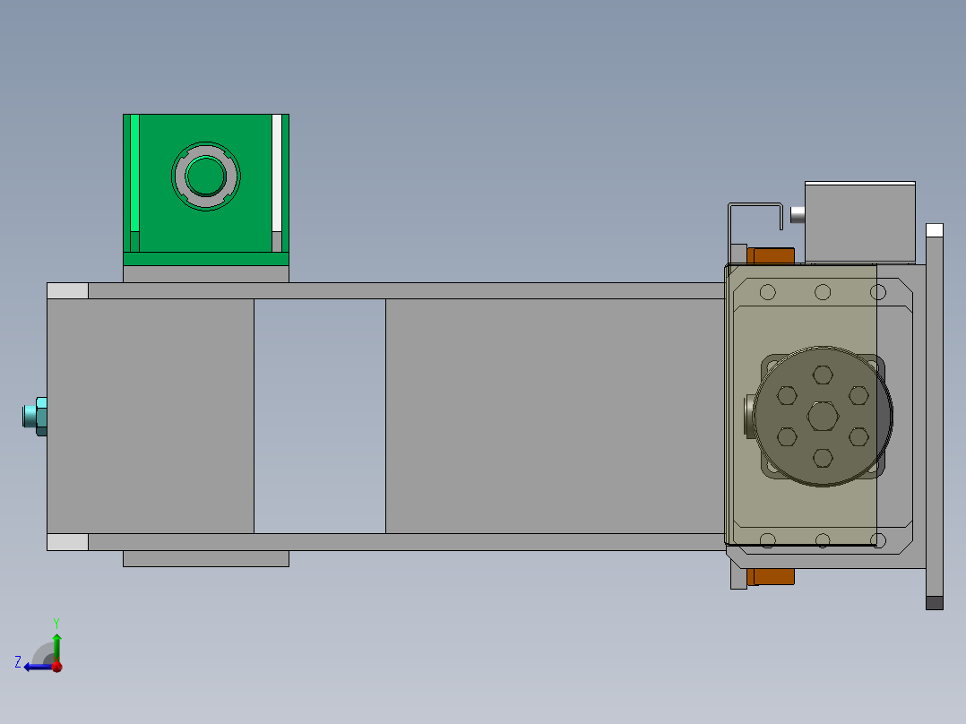 40自动对中机构1463920右视图