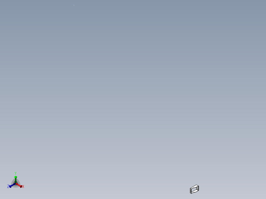 电控柜、垃圾桶正等轴测图