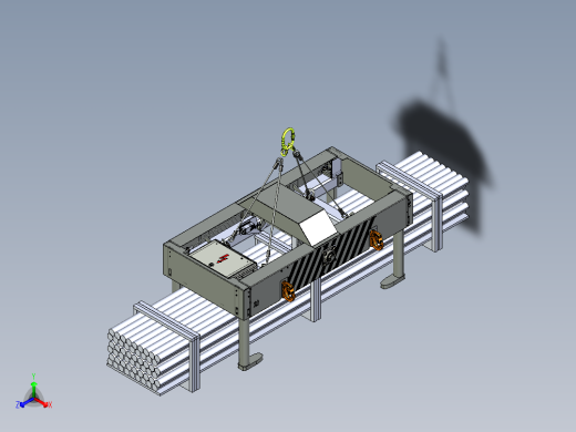 电动填料管道提升设备
