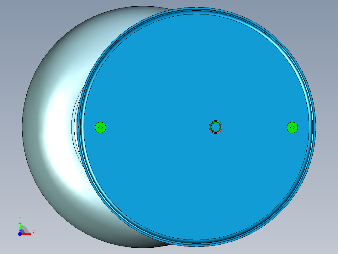 复古式吊灯前视图