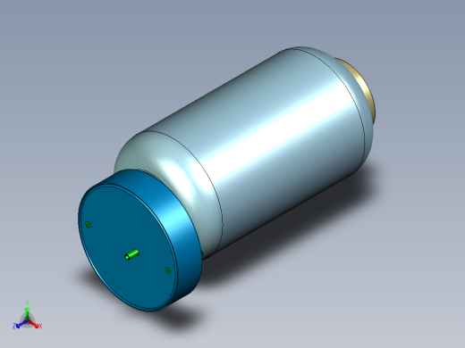 复古式吊灯正等轴测缩略图