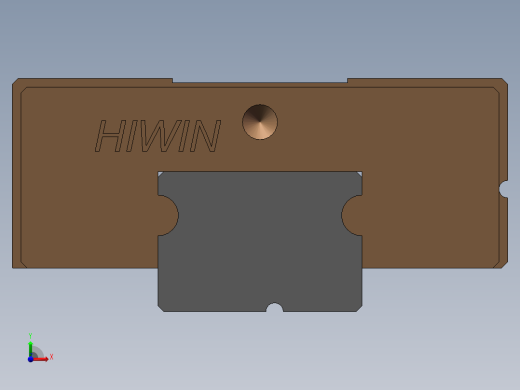 上银线性滑轨MGN7C1R40Z0C前视缩略图