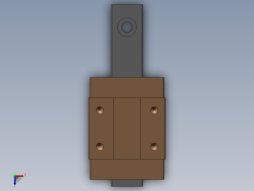 上银线性滑轨MGN7C1R40Z0C俯视缩略图