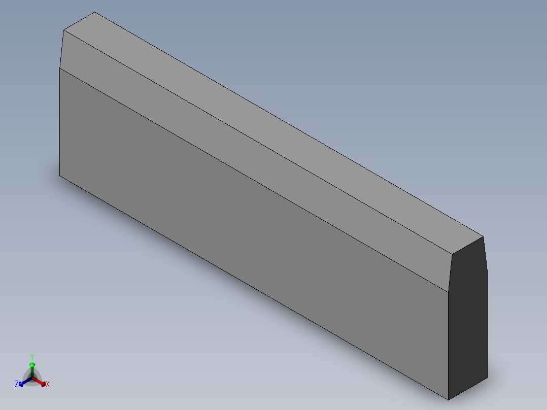 叶片 练习题正等轴测图