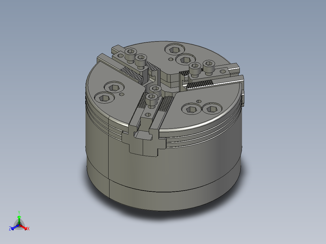 CNC车床三爪夹盘卡盘CNC车床三爪夹盘卡盘